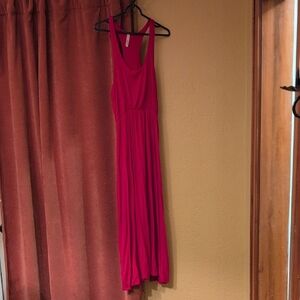 Jolie Red Backless Dress